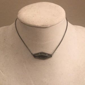 Kendra Scott Beth choker in gunmetal